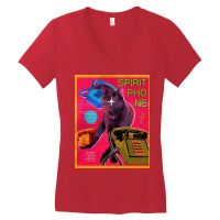 Spirit Phone   Lemon Demon Women's V-neck T-shirt | Artistshot