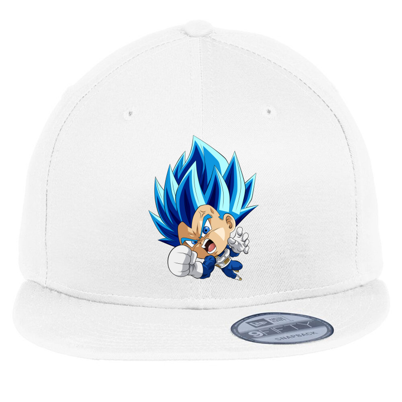 Vegeta Super Blue Evolution Flat Bill Snapback Cap by Ha Thu | Artistshot