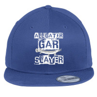 Funny Alligator Gar Saying Freshwater Fishing Gift Idea T Shirt Flat Bill Snapback Cap | Artistshot