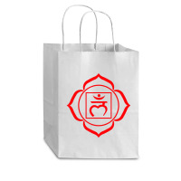 Root Chakra Symbol Red Muladhara Yogi Yoga Cub Paper Bag - 8 X 4 1/2 X 10 1/4 | Artistshot