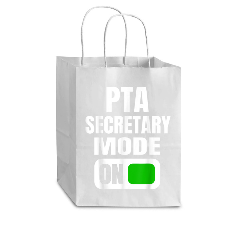 Funny Pta Secretary Mode On For School Parent Volunteers Cub Paper Bag ...