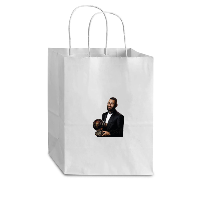 Karim Benzema Ballon D'or 2022 Cub Paper Bag - 8 X 4 1/2 X 10 1/4 | Artistshot