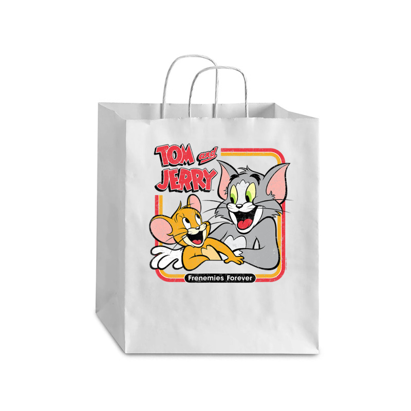 Tom And Jerry Frenemies Forever Debie Paper Bag - 10 X 5 X 13 | Artistshot