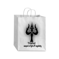 Trishul Art Work Debie Paper Bag - 10 X 5 X 13 | Artistshot