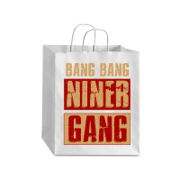 Bang Bang Niner Gang Football Cool Long Sleeve Debie Paper Bag - 10 X 5 X 13 | Artistshot