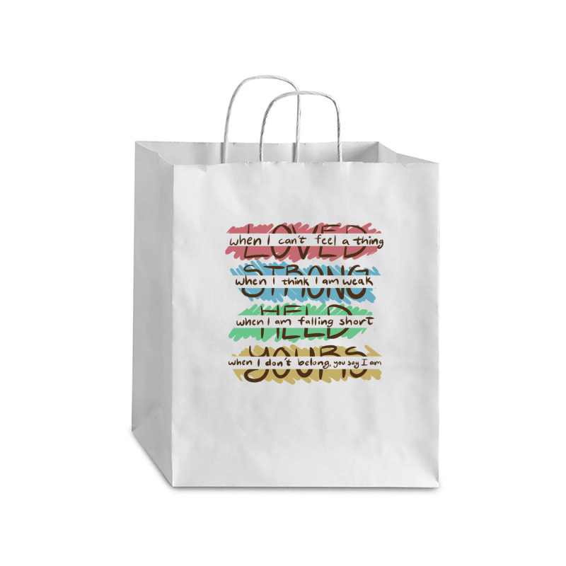 You Say   Loved Debie Paper Bag - 10 X 5 X 13 | Artistshot