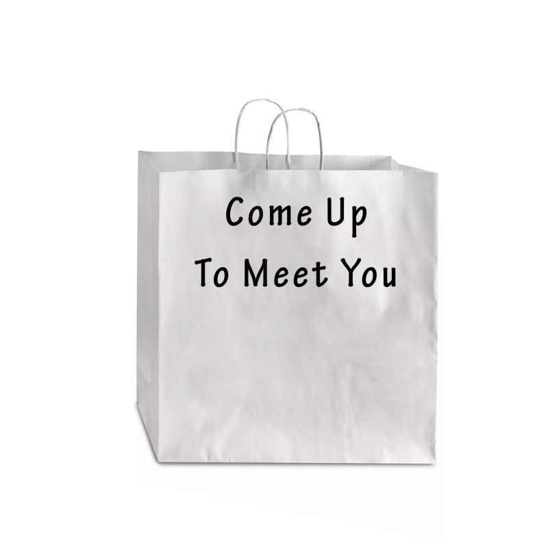 Come Up To Meet You By Jackmiller1 T Shirt Jumbo Paper Bag - 18 X 7 X 18 3/4 | Artistshot