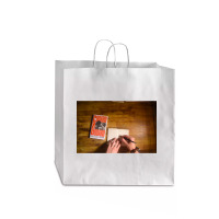 Reading Godard Jumbo Paper Bag - 18 X 7 X 18 3/4 | Artistshot