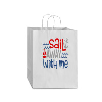 Sail Away With Me Mart Paper Bag -13 X 7 X 17 | Artistshot