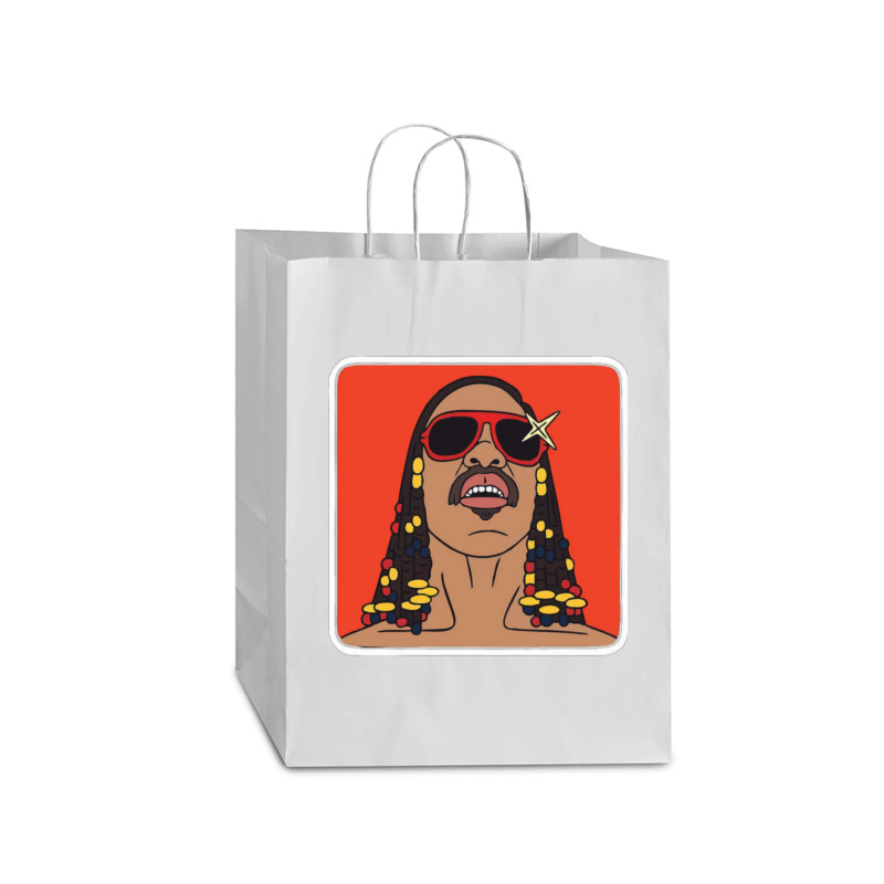 C:\users\dell\desktop\l2\chung 7\stevie Wonder Retro Wonder.png Mart Paper Bag -13 X 7 X 17 | Artistshot