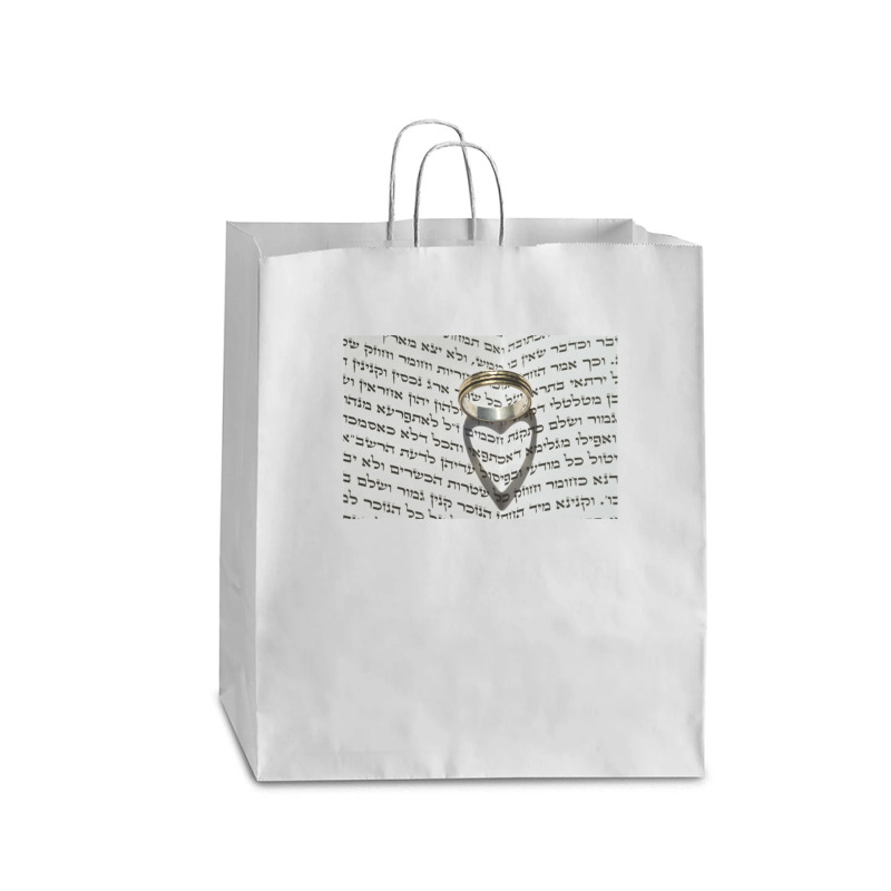 Jewish Wedding Concept Tri-blend Queen Paper Bag - 16 X 6 X 19 1/4 | Artistshot