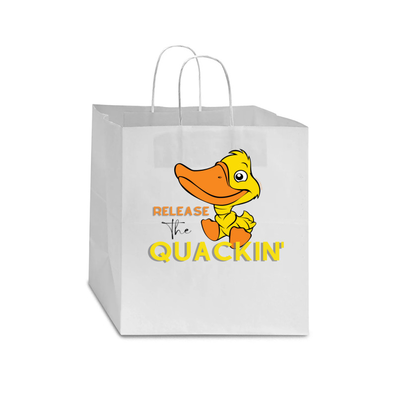 Relâchez The Quackin ' T-shirt Star Paper Bag - 13 X 7 X 13 | Artistshot