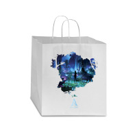 Avatar Pandora At Night Movie Poster Tank Top Star Paper Bag - 13 X 7 X 13 | Artistshot