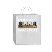 Podcast Show Equipment Usb Mixer App T Shirt For Podcasters Traveler Paper Bag -13 X 6 X 15 3/4 | Artistshot