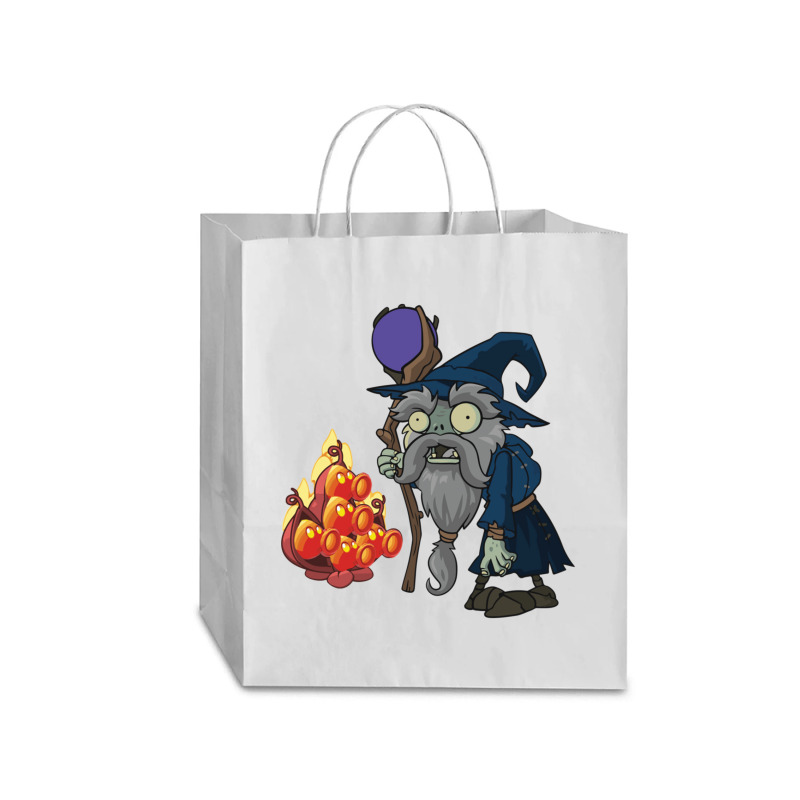 Plantsvszombiesmerlincharacter1 Traveler Paper Bag -13 X 6 X 15 3/4 | Artistshot