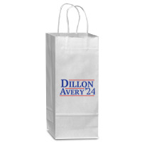 Avery 24 Wine Paper Bag - 5 1/2 X 3 1/4 X 13 | Artistshot