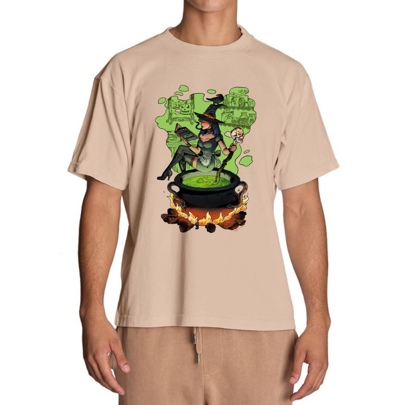 Cooking With A Witch Urban Heavy T-shirt by fawazelmira | Artistshot