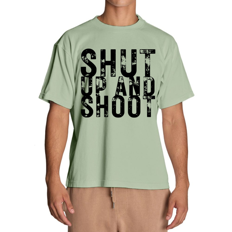 Shut Up And Shoot Billiard 8 Ball Urban Heavy T-shirt | Artistshot