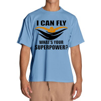 I Can Fly Whats Your Superpower Swimming Urban Heavy T-shirt | Artistshot