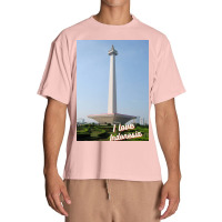 Indonesia National Monument Urban Heavy T-shirt | Artistshot