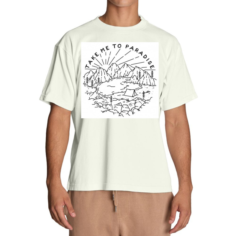 Take Me To Paradise Urban Heavy T-shirt by Troop | Artistshot