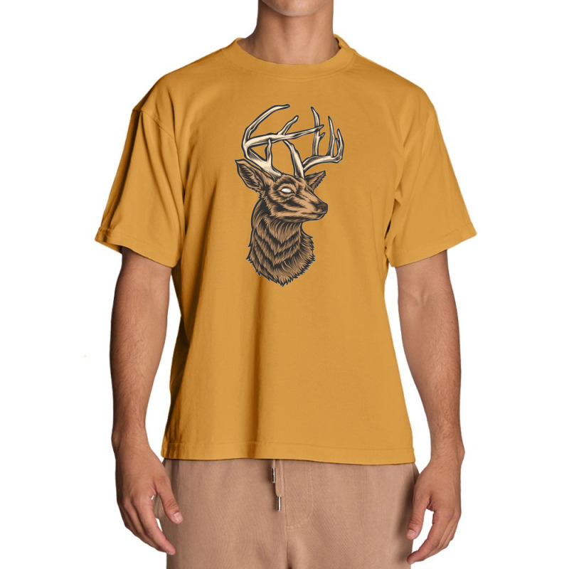 Deer Head Urban Heavy T-shirt | Artistshot