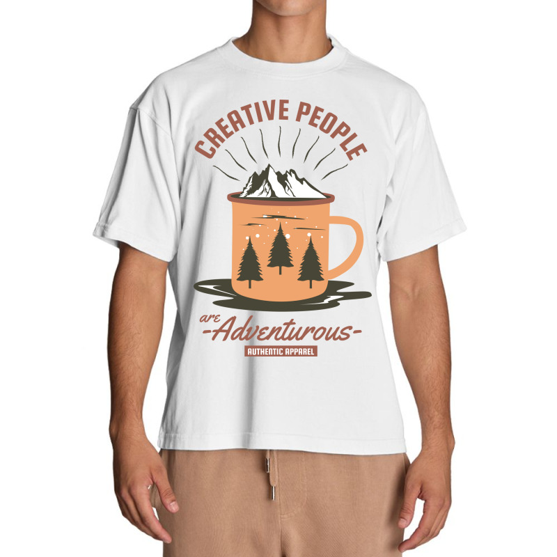 Creative People Are Adventurous Urban Heavy T-shirt by ieardisj15 | Artistshot