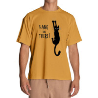 Cat Hang In There Urban Heavy T-shirt | Artistshot