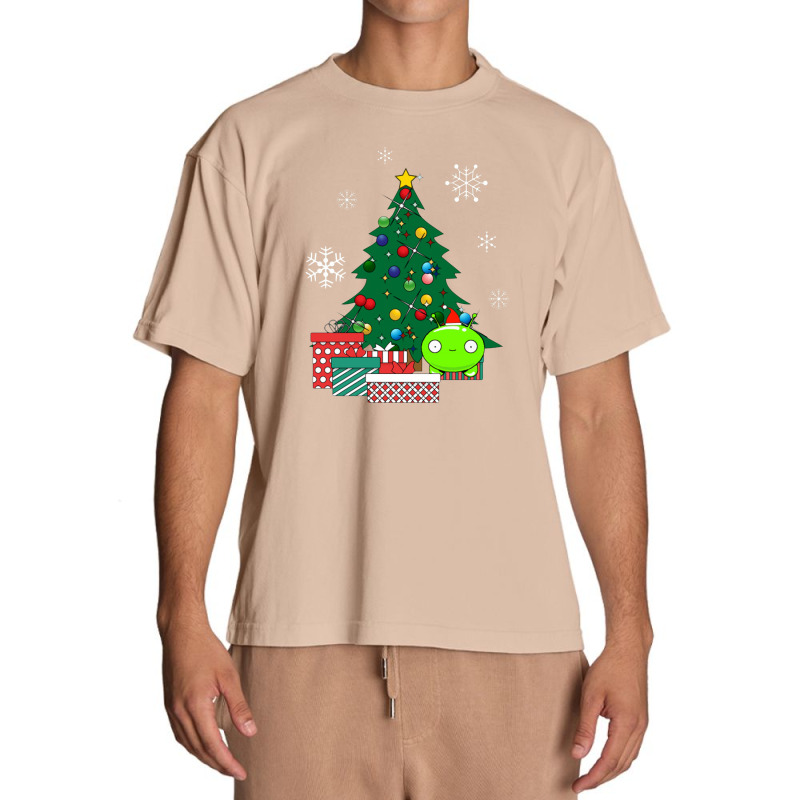 Mooncake Around The Christmas Tree Final Space Urban Heavy T-shirt by dominobabuk | Artistshot