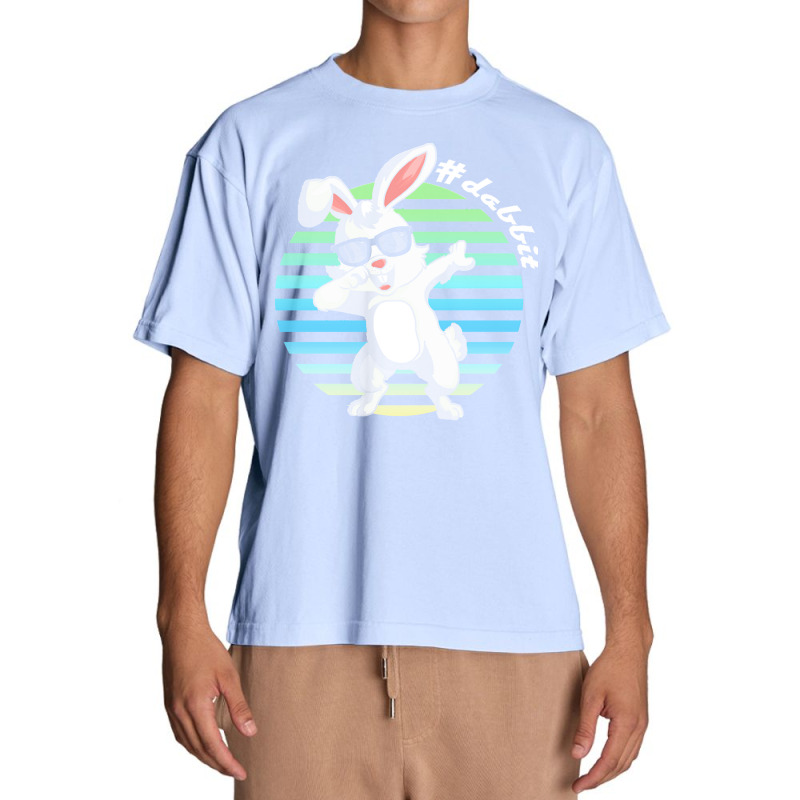 Dabbit Bunny T  Shirt Funny Dabbit Dabbing Rabbit Sunglasses Easter Bu Urban Heavy T-shirt | Artistshot