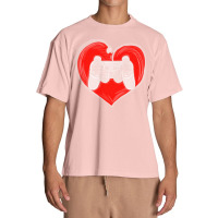 Gaming Apparel T  Shirt Heart Controller Gaming Lovers Awesome For Gam Urban Heavy T-shirt | Artistshot