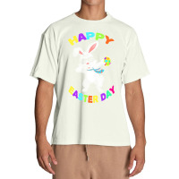 Happy Easter Bunny T  Shirt Funny Dabbing Rabbit Sunglasses Easter Bun Urban Heavy T-shirt | Artistshot