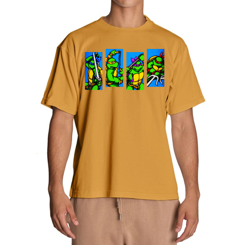 Arcade Turtles Urban Heavy T-shirt by Golden Store | Artistshot