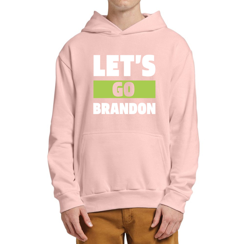 Let’s Go Brandon - Usa Political Gift Urban Pullover Hoodie by Diogo Calheiros | Artistshot