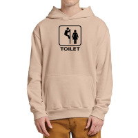 Toilet Cubicle Funny Urban Pullover Hoodie | Artistshot