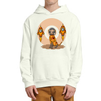 Cool Dog And Rockets Urban Pullover Hoodie | Artistshot