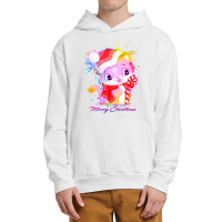 Merry Christmas Cat Urban Pullover Hoodie | Artistshot