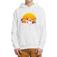 Snowman With Friends Urban Pullover Hoodie | Artistshot