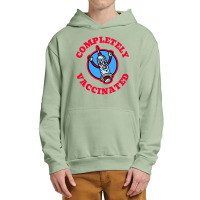 Completely Vaccinated   Vaccination Urban Pullover Hoodie | Artistshot