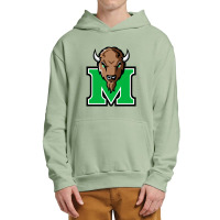 Marsh4ll Thundering Herd Urban Pullover Hoodie | Artistshot