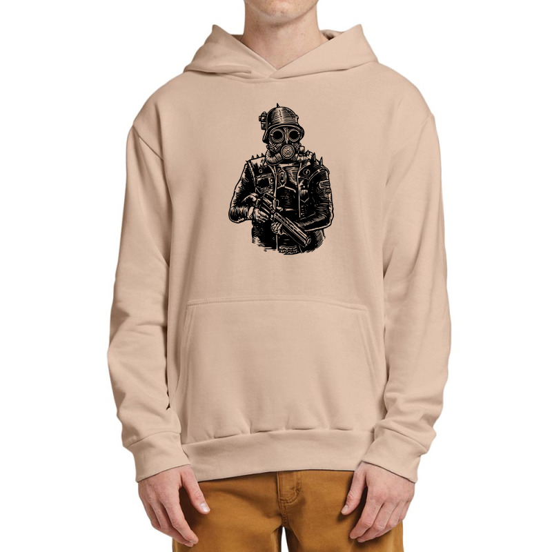 Steampunk Soldier Urban Pullover Hoodie | Artistshot