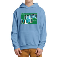 Greetings From Shady Pines  You'll Never Want To Leave Urban Pullover Hoodie | Artistshot