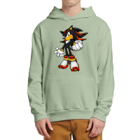 Classic Black Hedgehog Urban Pullover Hoodie | Artistshot