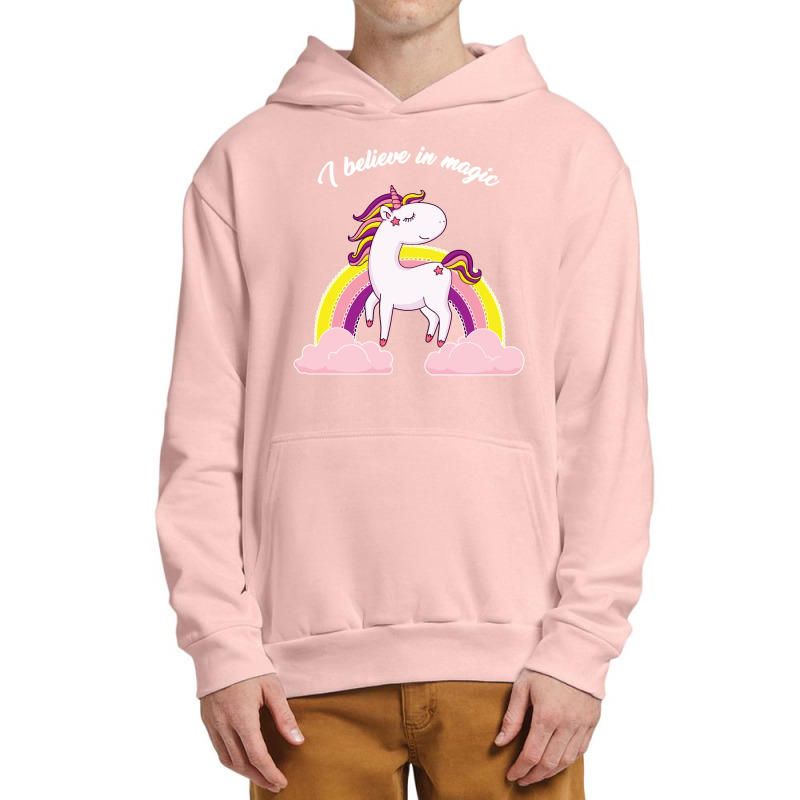 I Believe In Magic, Unicorn Urban Pullover Hoodie by wishabi | Artistshot