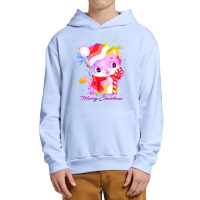 Merry Christmas Cat Urban Pullover Hoodie | Artistshot