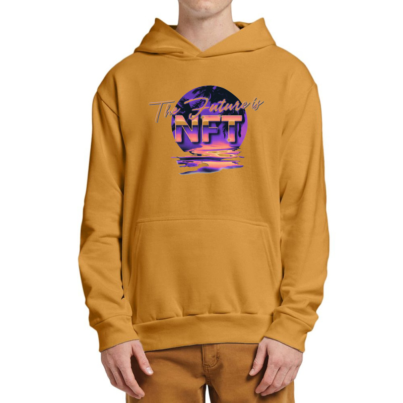 The Future Is Nft Non Fungible Token 80s Paradise   Non Fungible Token Urban Pullover Hoodie by loomcnultys | Artistshot