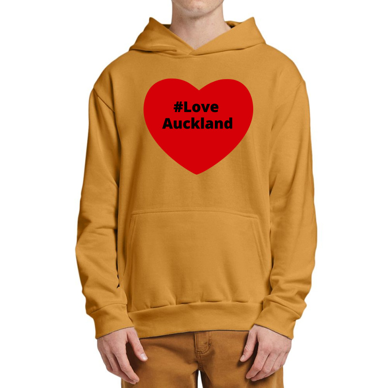 Love Auckland, Hashtag Heart, Love Auckland 2 Urban Pullover Hoodie by chillinxs | Artistshot