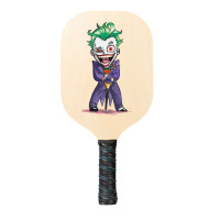 Joker (dc)  (low Poly Abstract) Fanart (zoomout Effect) Pickleball Paddle | Artistshot