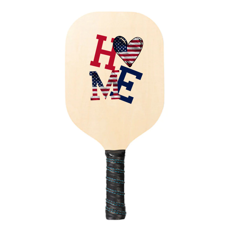 American Flag Home Pickleball Paddle | Artistshot