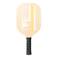 Anti Trump Survivor American Flag Pickleball Paddle | Artistshot